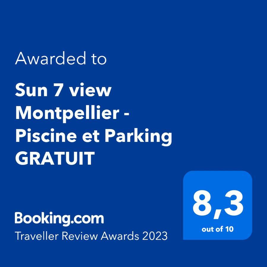 Grabels Sun7 View Montpellier Piscine Parking Gratuit 아파트 외부 사진